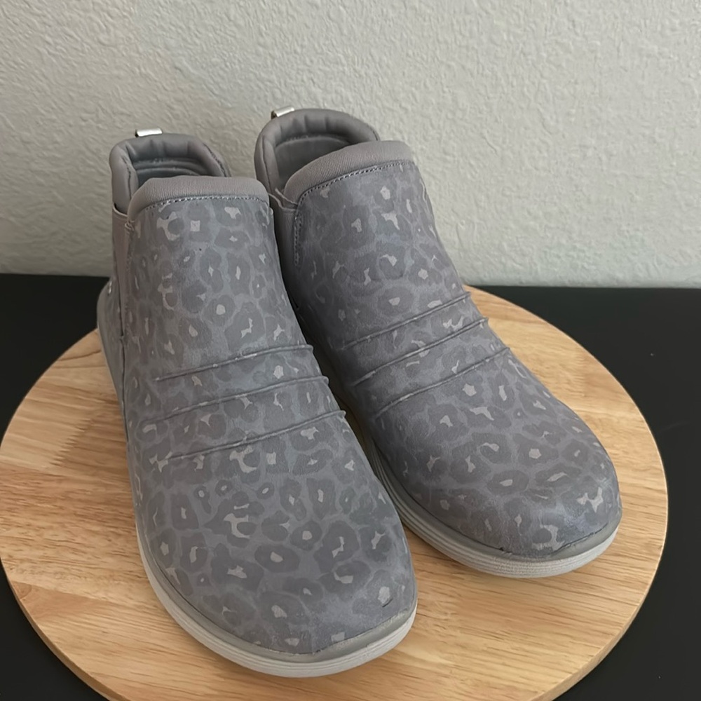 Ryka Water Repellent Wedge Ankle Boots - Niah Animal